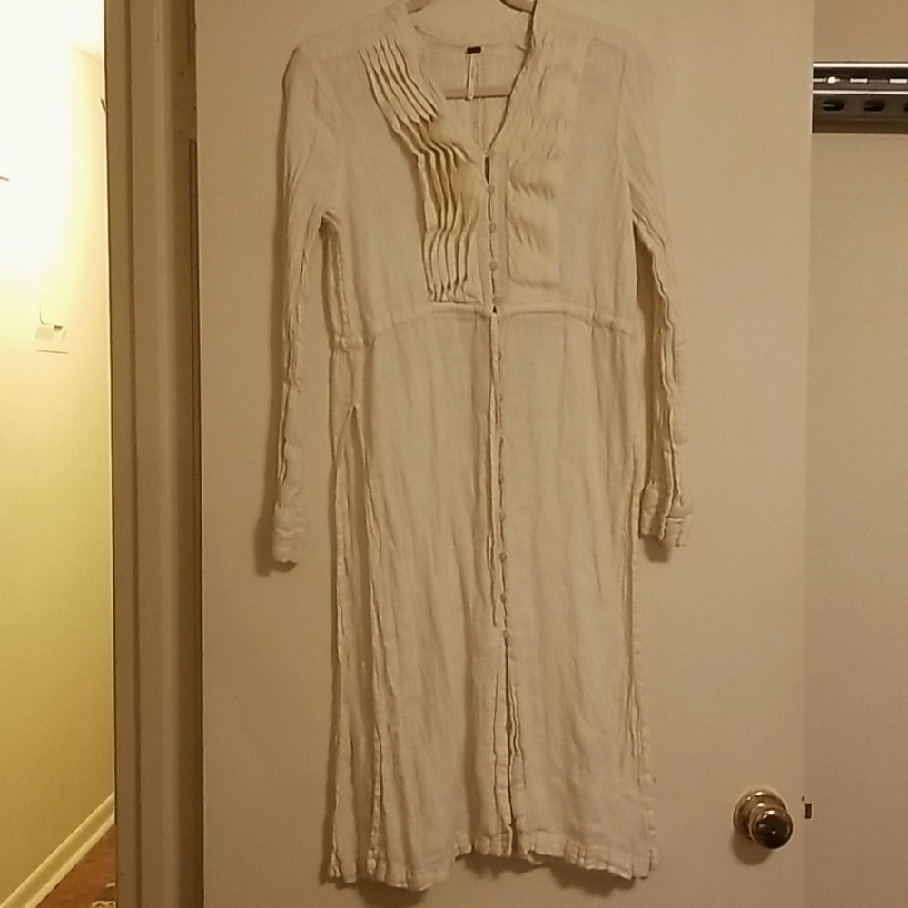 Free People button down dress